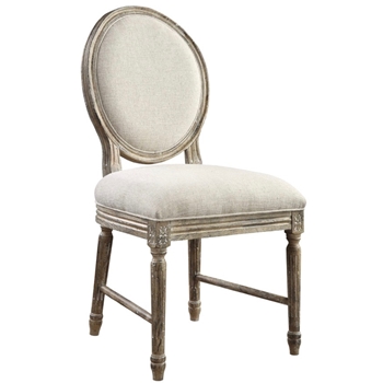 Dining Chair Cameo Sand Flax 24W/20D/40H