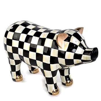 Figure - Pig Courtly Check 18W/6D/10H
