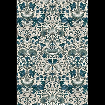 Floorcloth - Lodden Mineral 38W/56D - Morris & Co
