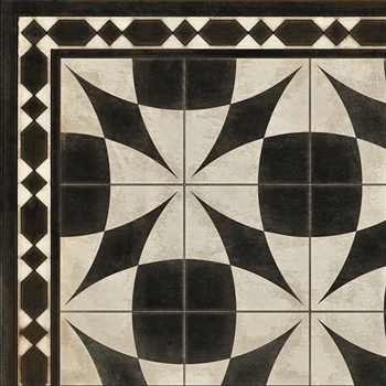 Floorcloth - #29 Voltaire - Detail 20SQ