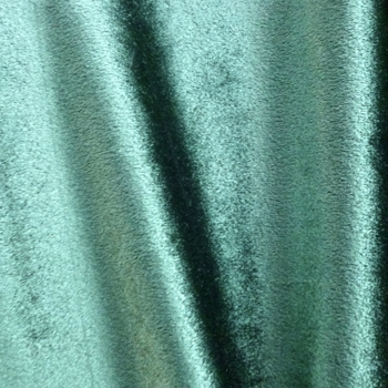 Velvet - Gian - Aqua Teal - 56in, 100% Polyester Knitted Construction, Easy Care Washable