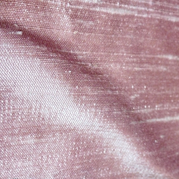 Dupioni Silk - Ice Pink - 54in, 100% Hand Loomed Silk - India - Dry Clean Only, Do not expose to sunlight.
