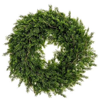 EVW - Wreath - Cedar Lush 22in Green - YWC620-GR