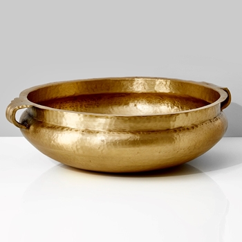 Bowl - Handled Gold Handi 16x5in