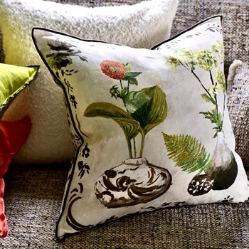 Designers Guild Cushion - Kawana Linen Sepia 20in SQ