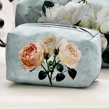 Designers Guild Toiletry Bag - Peonia Grande  SMALL 7W/2D/4H