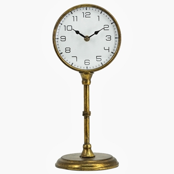 Clock - Elevated Gold 7x15in