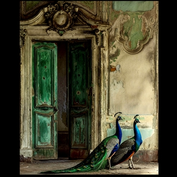 28W/35H Giclee - Porter Art Guild - Passage to Avian Majesty