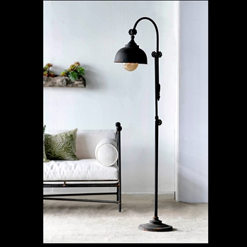 Lamp - Floor Arris Task Adjustable Height 22x67in Black