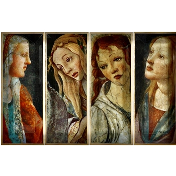 Tray - Botticelli Women 26x10x3in 4 Designs Sold Individually