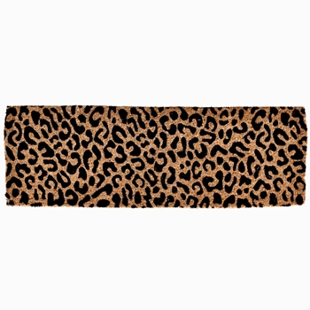 Doormat - Coir Leopard Double 47x16in