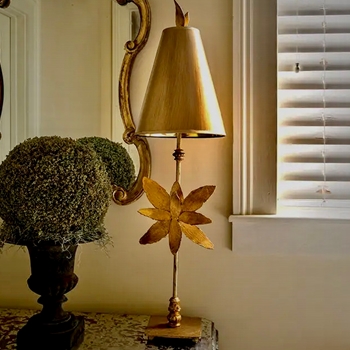 Lamp - Lucas McKearn - Azalea Gold 12x34in